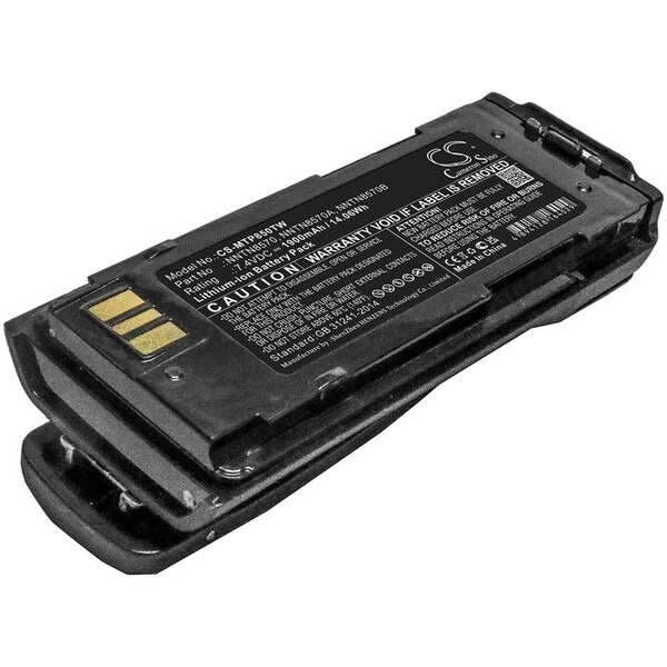Bsc Preferred Motorola MTP8500 MTP8500Ex MTP8550 MTP8550Ex Two Way Radio Replacement Battery CS-MTP850TW - main